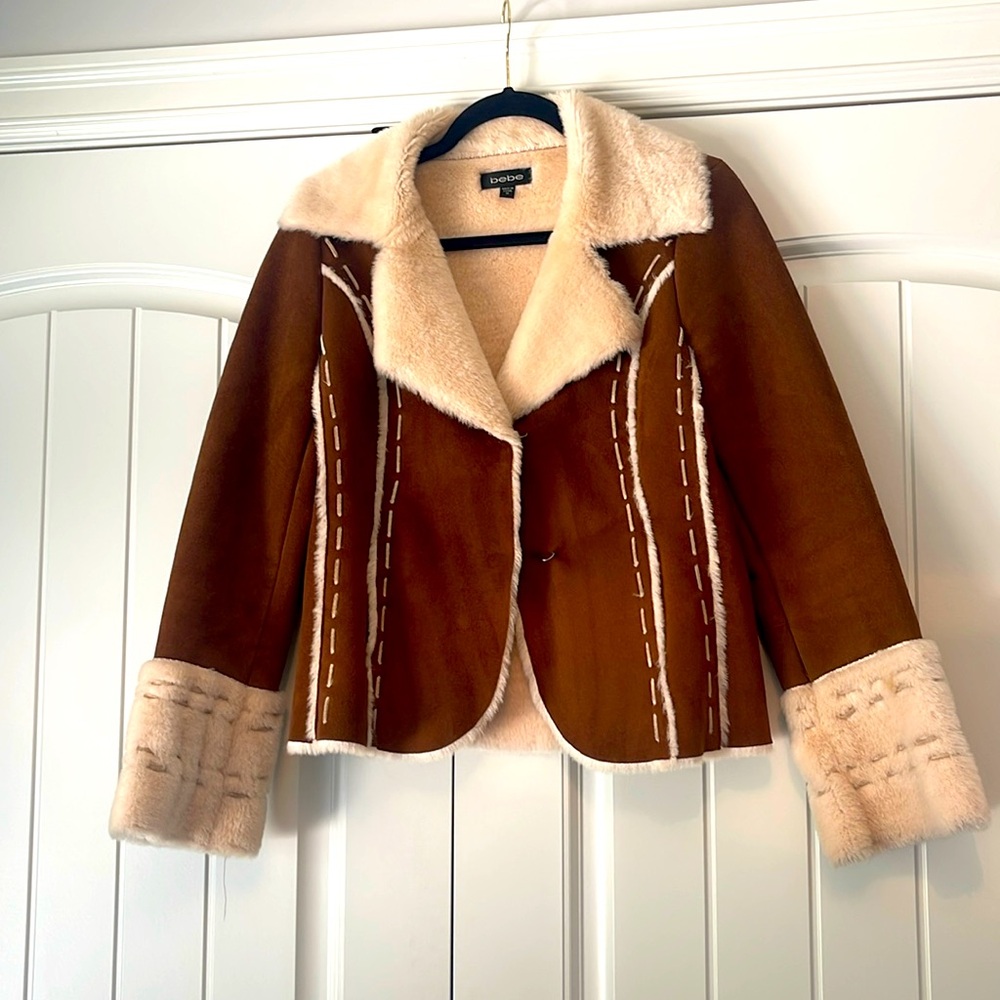 Faux fur Bebe coat